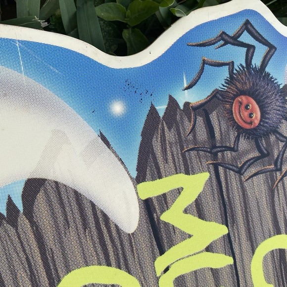 Vintage Yard Art Impact Plastics Spooky Halloween Pumpkin Ghosts Signs Set Decor - Picture 6 of 11